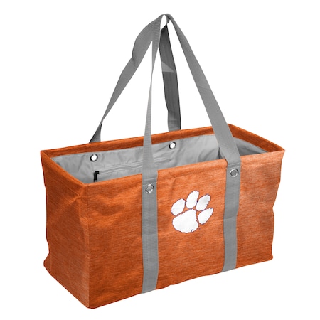 Logo Brands Clemson Crosshatch Picnic Caddy 123-765-CR1